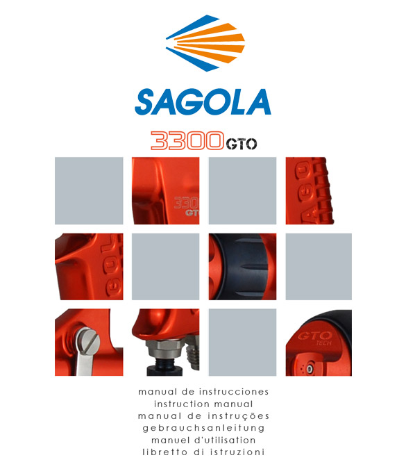 Guide d'utilisation du pistolet Sagola 3300 GTO